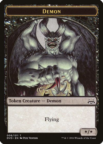 Demon Token card art