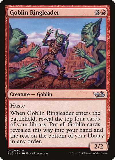 Goblin Ringleader card art