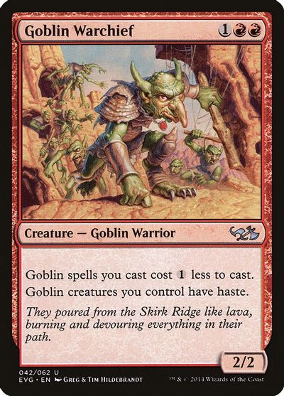 Goblin Warchief card art