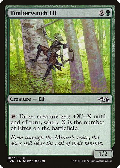 Timberwatch Elf card art