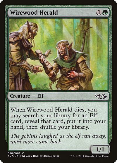 Wirewood Herald card art