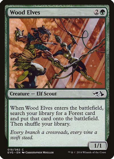 Wood Elves card art