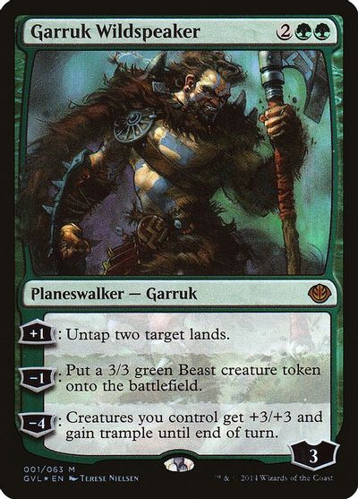 Garruk Wildspeaker card art