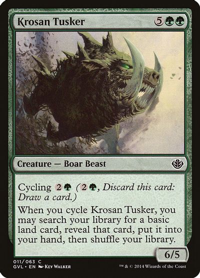 Krosan Tusker card art