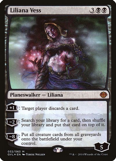 Liliana Vess card art