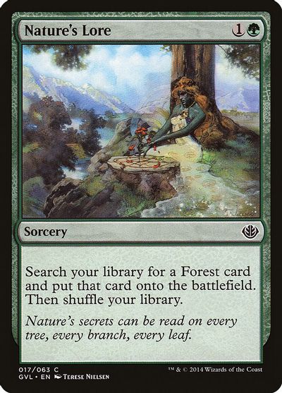 Nature's Lore card art