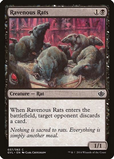 Ravenous Rats card art