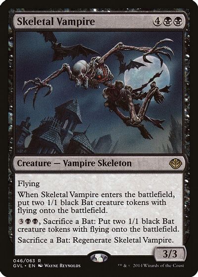 Skeletal Vampire card art