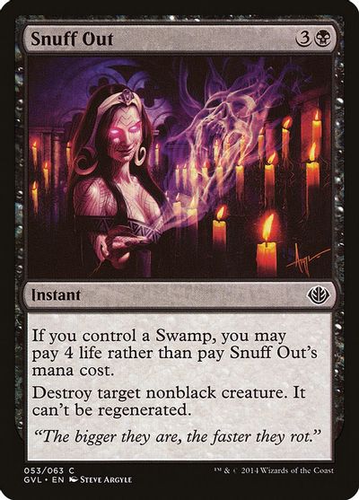 Snuff Out card art