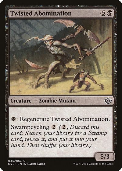 Twisted Abomination card art
