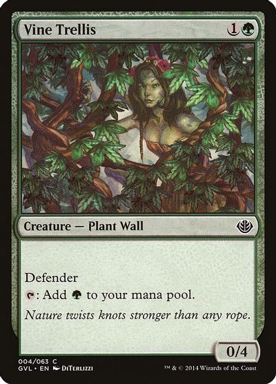 Vine Trellis card art