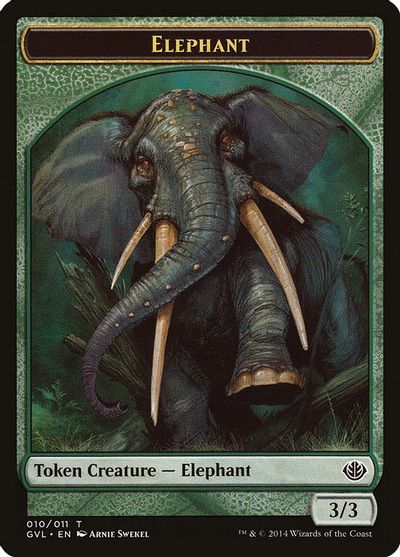Elephant Token card art
