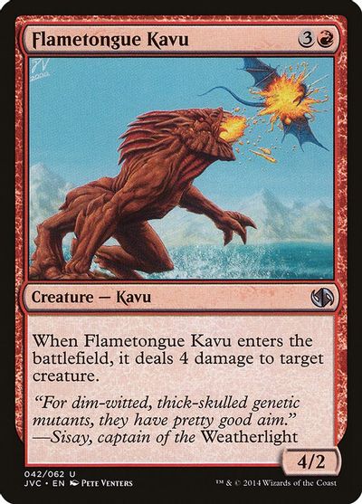Flametongue Kavu card art