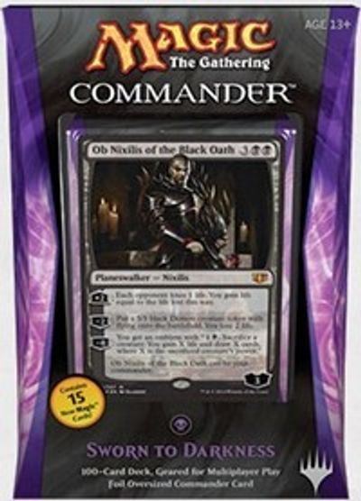 Commander 2014 - Sworn to Darkness (Black) card art