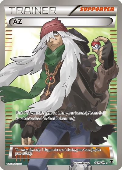 AZ (117 Full Art) card art