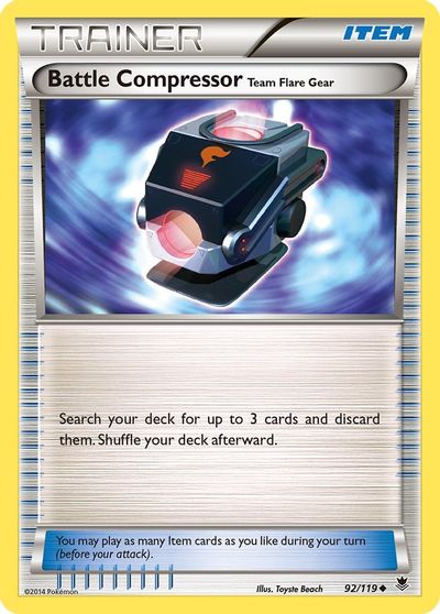 Battle Compressor card art