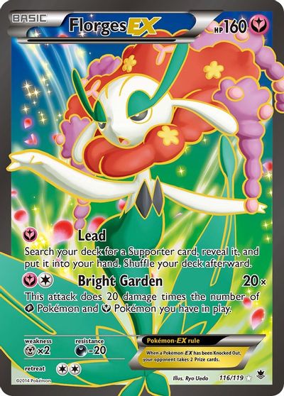 Florges EX (116 Full Art) card art