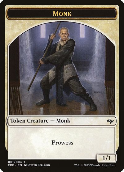 Monk Token card art
