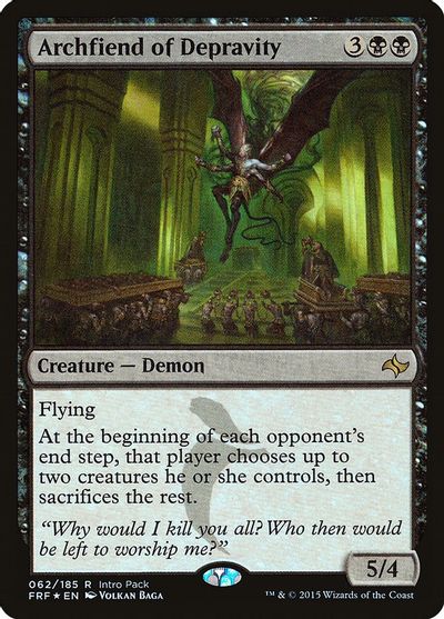 Archfiend of Depravity card art