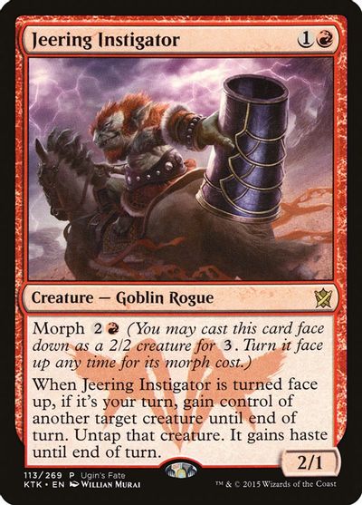 Jeering Instigator card art