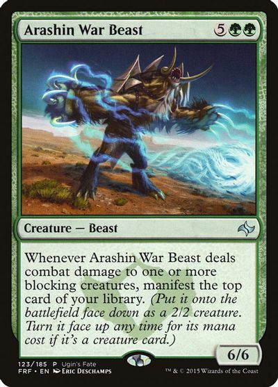 Arashin War Beast card art