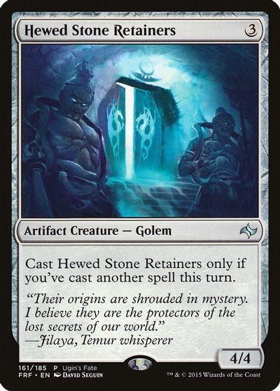 Hewed Stone Retainers card art