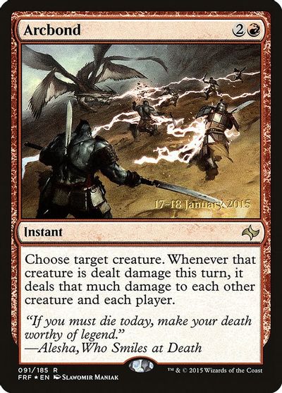 Arcbond card art