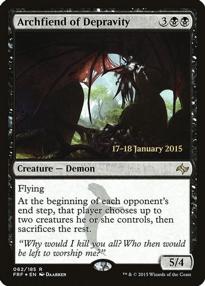 Archfiend of Depravity card art