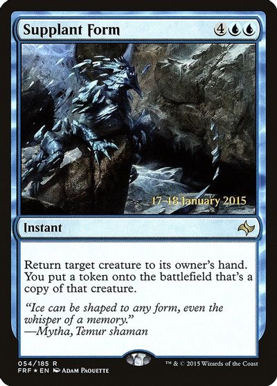 Supplant Form card art