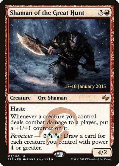 Shaman of the Great Hunt card art