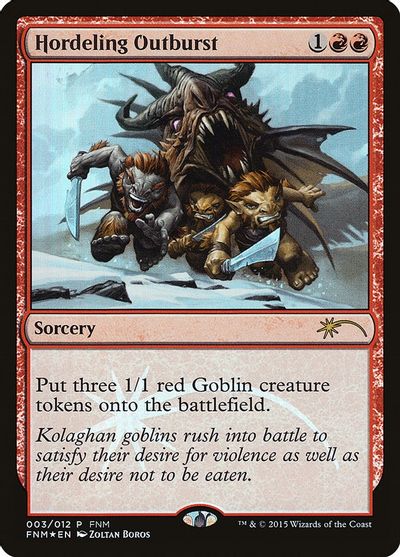 Hordeling Outburst card art