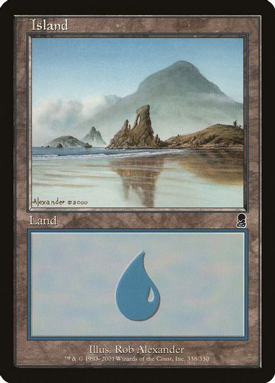 Island (338) card art