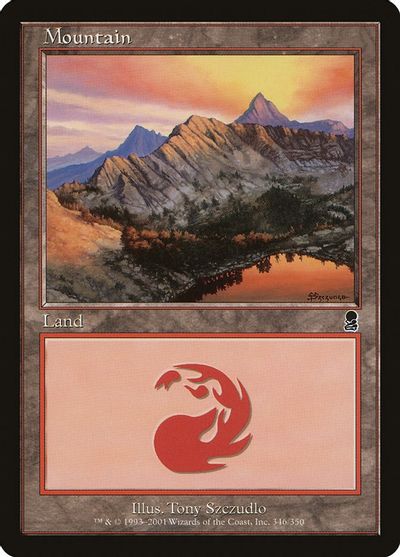 Mountain (346) card art