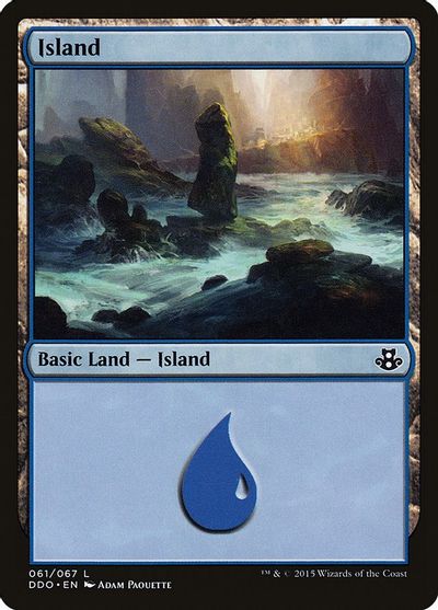 Island (061) card art