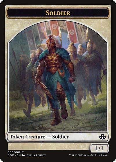 Soldier Token card art