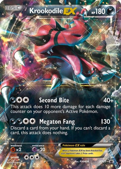 Krookodile EX - XY25 card art