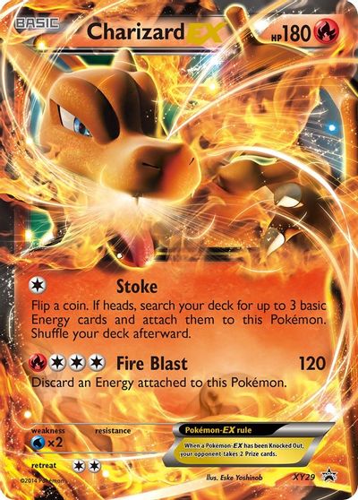Charizard EX - XY29 card art