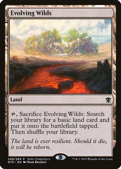 Evolving Wilds card art
