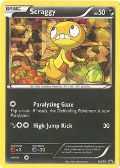 Scraggy - BW25 (Cracked Ice Holo) card art