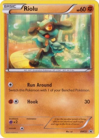 Riolu - BW33 card art
