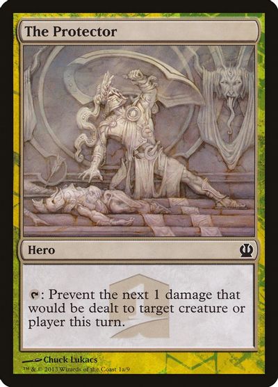 The Protector card art