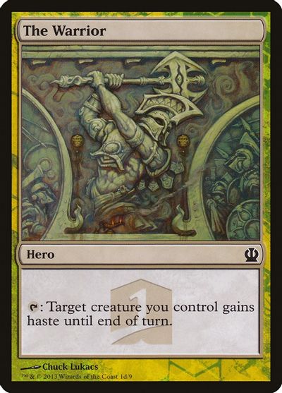 The Warrior card art