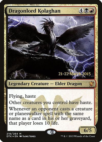 Dragonlord Kolaghan card art