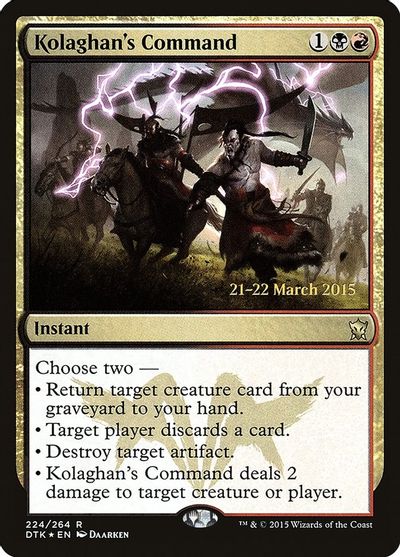 Kolaghan's Command card art