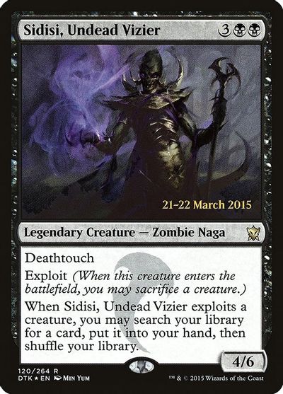 Sidisi, Undead Vizier card art