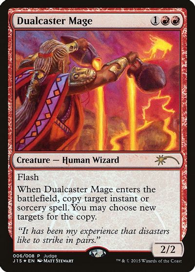 Dualcaster Mage card art