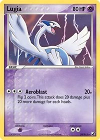 Lugia - 29/115 (EX Unseen Forces) card art