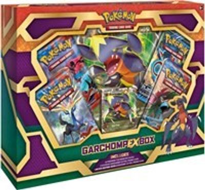 Garchomp EX Box card art
