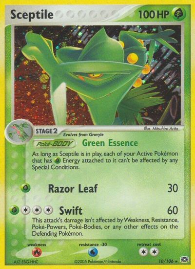Sceptile card art