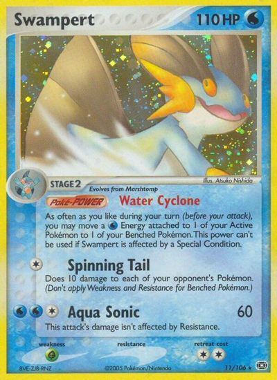 Swampert card art